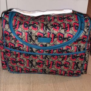 Brand new Gucci Wolf diaper bag